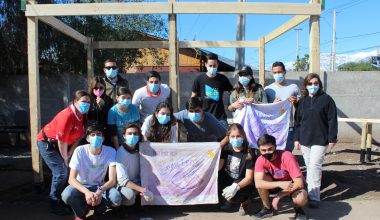 Visita a Trabajos Voluntarios en San Esteban, V Región