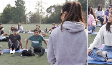 #PotenciaTuBienestar: Comunidad UAI disfruta de Yoga en las canchas con Deportes Viña